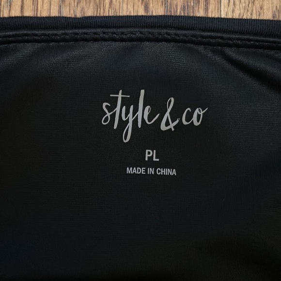 Petite High Rise Tummy Control Leggings Created By Macy’s (2) New Large - Picture 3 of 6